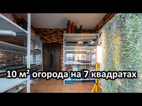 Видео: Планировка стеллажей под рассаду и зимний огород от А до Я