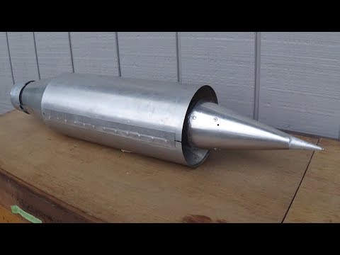 Видео: Как сделать турбопрямоточный воздушно-реактивный двигатель, полная сборка!