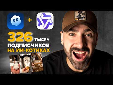 Видео: Гайд на МИЛЛИОНЫ просмотров на ИИ за 8 минут / реалистичные ИИ-котики