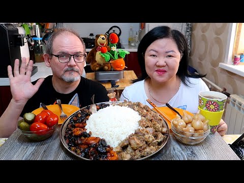 Видео: Мукбанг Плов по азербайджански / Mukbang Pilaf in Azerbaijani