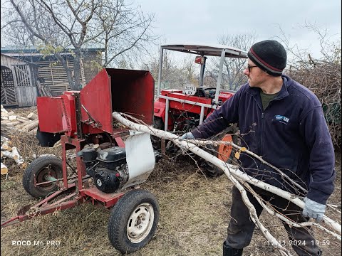 Видео: Безотходная заготовка дров! Измельчаем ветки DROVOSEKOM!