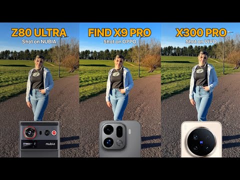 Видео: Сравнение тестов камер ZTE Nubia Z80 Ultra, Oppo Find X9 Pro и Vivo X300 Pro
