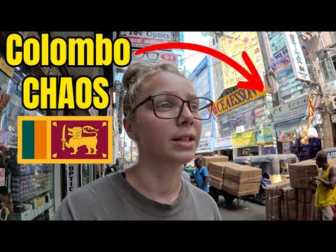 Видео: Самый безумный рынок Коломбо + шриланкийский Burger King?! 🇱🇰🍔