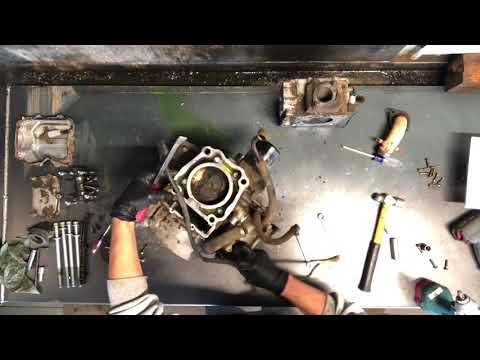 Видео: КАК РАЗОБРАТЬ 1/2 ДВИГАТЕЛЯ POLARIS Magnum SPORTSMAN RANGER 500 425 400, ОТРЕМОНТИРОВАННЫЙ КОРПУС...