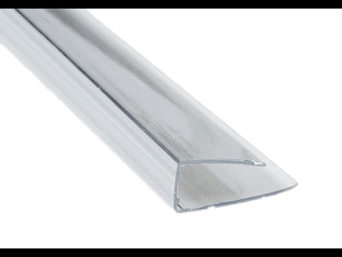 Видео: Монтаж торцевого профиля на сотовый поликарбонат