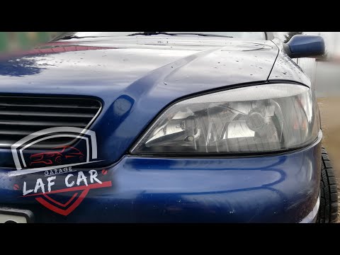 Видео: Розборка чистка и покраска масок фар Opel Astra G