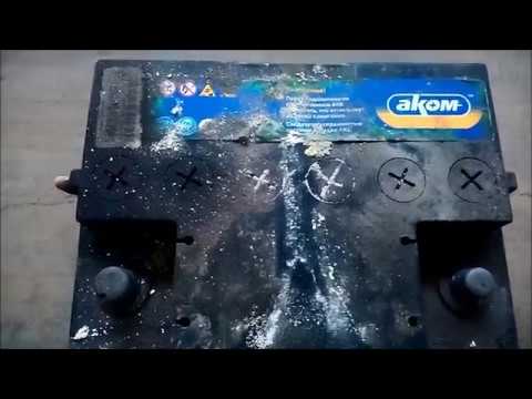 Видео: Стационарный заряд аккумулятора  Са-Са  Аком