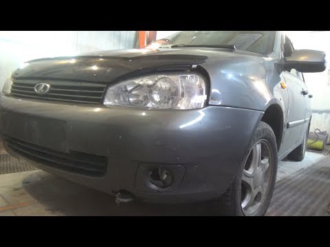 Видео: Как снять передний бампер, Лада Калина.