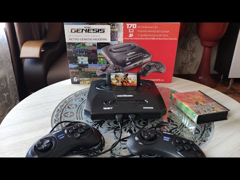 Видео: Обзор Sega || Retro Genesis Modern 170 встроенных игр