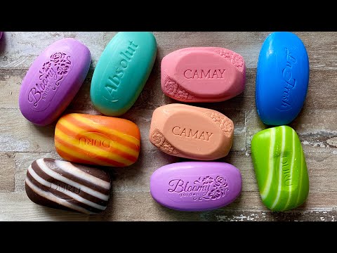 Видео: ASMR Soap cutting | Soap Carving|Резка мыла  | ASMR