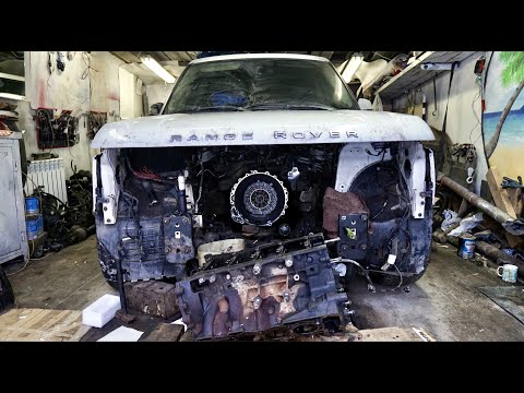 Видео: Ремонт или контракт?  RANGE ROVER с ДИЗЕЛЕМ в багажнике.