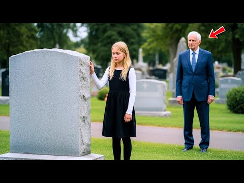 Видео: Миллиардер нашёл дочь горничной, плачущую у могилы сына — открытие шокировало всех.
