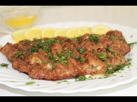 Видео: Шницель из свинины. Очень вкусно!