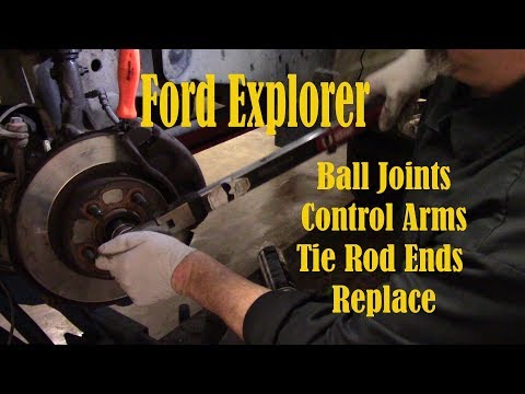 Видео: Замена шаровых опор рычагов Ford Explorer
