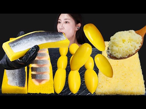 Видео: Херринг Роу + Комочиярия + Летающая рыбная Роу💛 Мукбанг