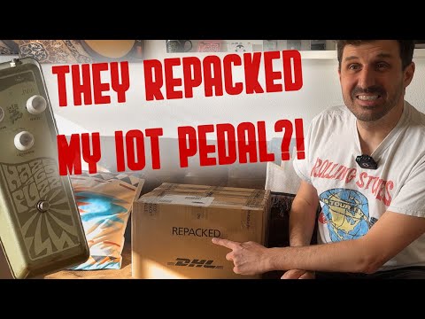 Видео: Педаль Fuzz за 1000 долларов доставляется в таком виде?! Посмотрим, работает ли она ещё…