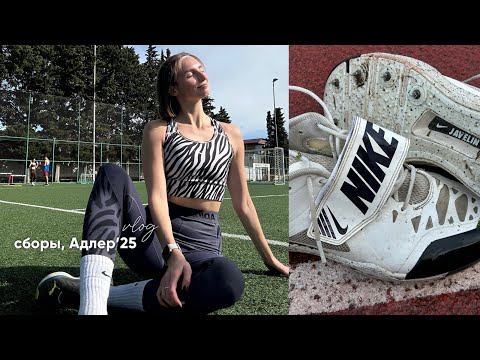 Видео: vlog • сборы в Адлере : тренировки и досуг