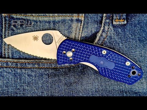 Видео: ДИВНЫЙ. Нож AMBITIOUS LIGHTWEIGHT Spyderco