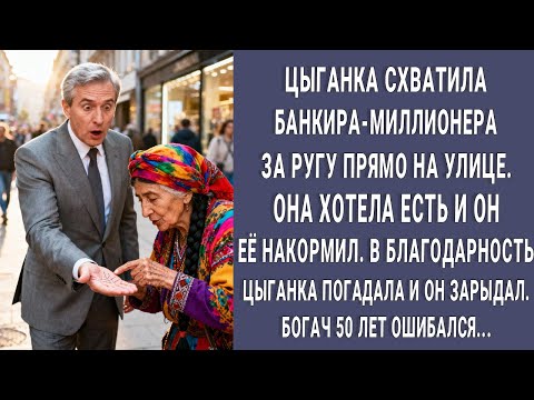 Видео: Цыганка схватила банкира за руку прямо на улице. Разложила карты, он зарыдал. 50-лет он ошибался…