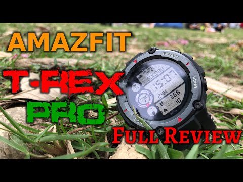 Видео: Amazfit T-Rex Pro - Полный обзор