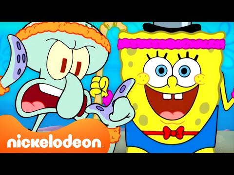 Видео: Губка Боб | 90 МИНУТ со Сквидвардом и СпанчБобом! 🦑🧽 | @SpongeBobOfficial | Nickelodeon Cyrillic