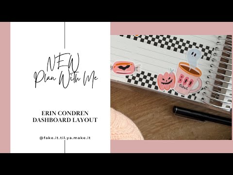 Видео: Планируйте вместе со мной | Хэллоуин | Эрин Кондрен | Журнал «Старая заметка» | Работающая мама