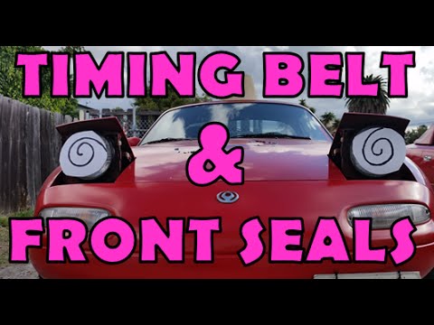 Видео: Party Miatas: ПОЛНОЕ руководство по ремню ГРМ и водяному насосу!