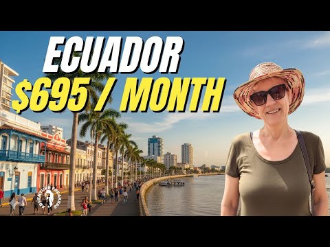 Видео: Она вышла на пенсию в Эквадоре, зарабатывая 695 долларов в месяц | Живя полной и любящей жизнью в...