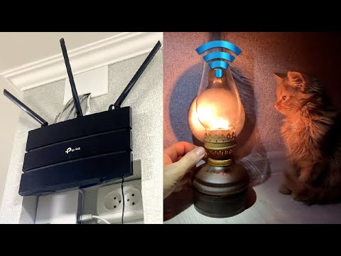 Видео: Что если отключили свет, интернет Wi-Fi? Подключаю домашний БЕЗ СВЕТА