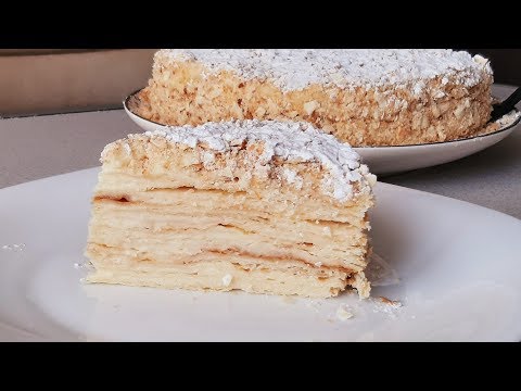 Видео: Один из самых старинных рецепт" Наполеона"!