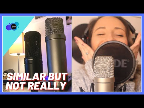 Видео: Rode NT1a против Audio Technica AT2020 — пожалуй, лучшие бюджетные микрофоны, если честно