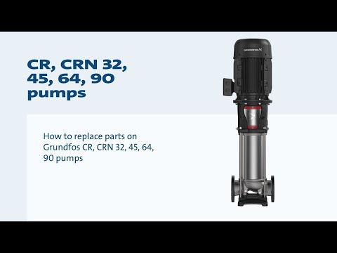 Видео: Как отремонтировать насосы Grundfos CR, CRN 32, 45, 64, 90