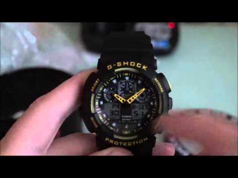 Видео: Обзор и настройка G SHOCK GA 100(китайская копия).