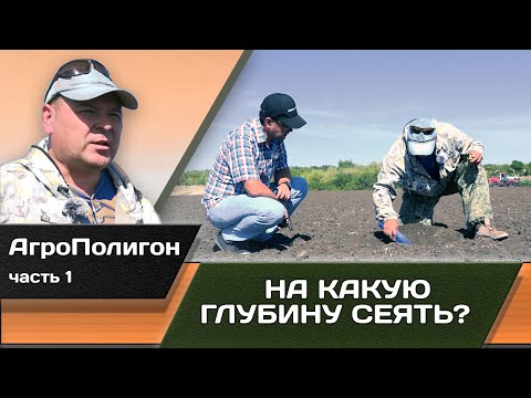 Видео: На какую глубину сеять? АгроПолигон: часть 1.