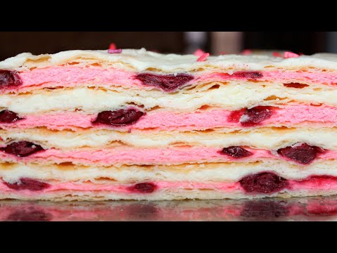 Видео: Пляцок «Вишнева слойка»