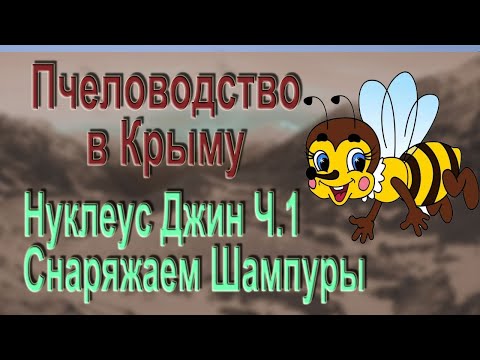 Видео: Готовим шампуры для Нуклеусов Джин.  Пчелинный расплод в бутылках