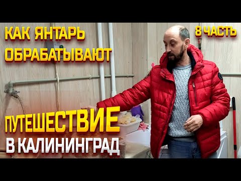 Видео: ПУТЕШЕСТВИЕ В КАЛИНИНГРАД 2023 ЯНВАРЬ / КАК ОБРАБАТЫВАЮТ ЯНТАРЬ