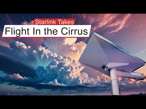 Видео: Starlink взлетает в Cirrus!