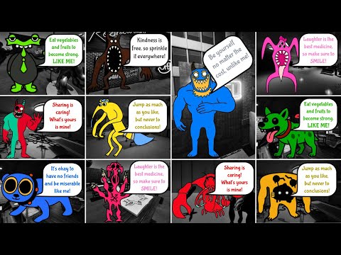 Видео: Сад Банбана - Монстры 1,2,3,4,5,6,7,8,9,10 уровня + Неуязвимый босс