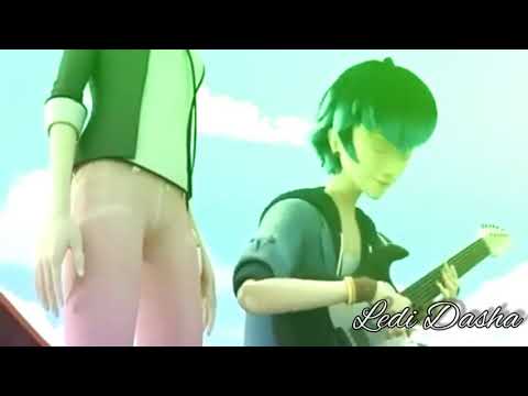 Видео: Клип Лука и Маринетт под песню Клава Кока - химия✡️