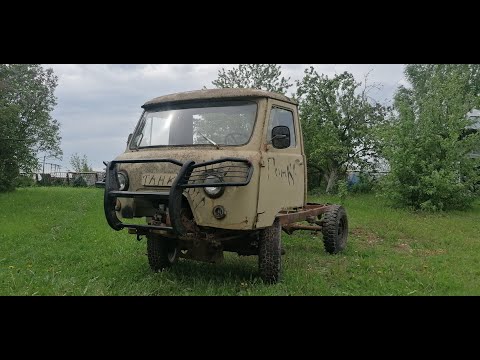 Видео: УАЗ "Головастик"  Удлиняем тяги кулисы, запуск после простоя.