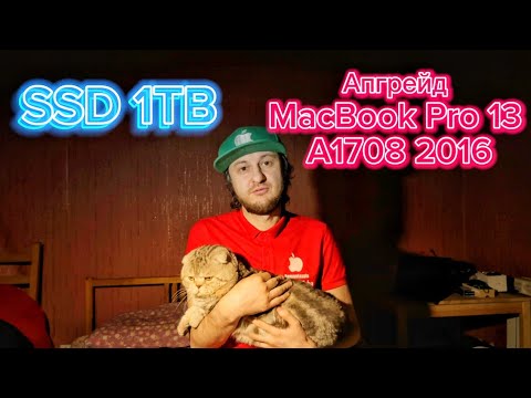 Видео: Апгрейд #MacBook Pro 13 #A1708 2016 до 1ТБ SSD из #AliExpress | Обзор и установка