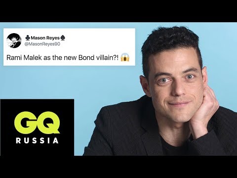 Видео: Рами Малек отвечает на вопросы о себе в соцсетях