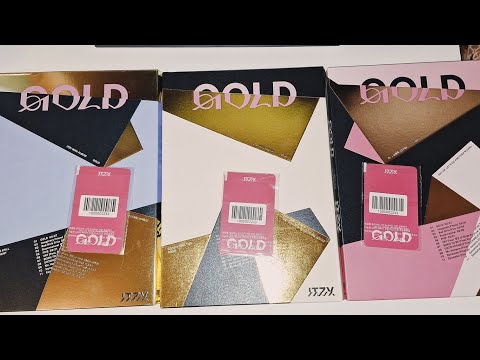 Видео: ITZY - GOLD РАСПАКОВКА АЛЬБОМОВ