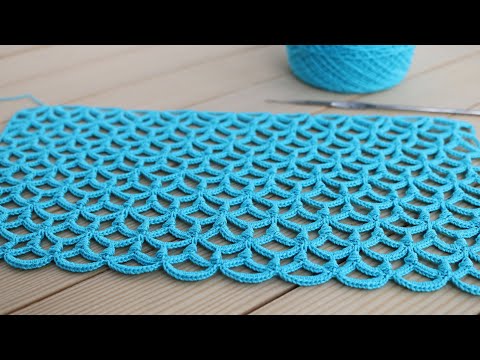 Видео: Красивый УЗОР вязание крючком МАСТЕР-КЛАСС  Crochet Pattern