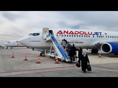 Видео: Boeing 737-800 а/к AnadoluJet | Рейс Ван — Трабзон