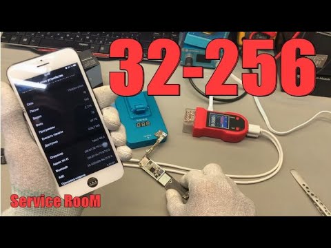 Видео: Увеличение памяти айфон 32Gb-256Gb