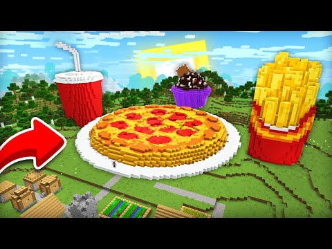 Видео: Я СЪЕЛ ГИГАНТСКУЮ ЕДУ В МАЙНКРАФТ | Компот Minecraft