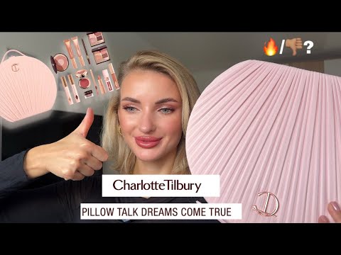 Видео: Розпаковка charlotte tilbury pillow talk dreams come true😍 мій перший новорічний набір 🥰