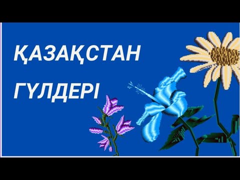 Видео: ҚАЗАҚСТАННЫҢ ГҮЛДЕР ӘЛЕМІ #гүлдер #Қазақстан